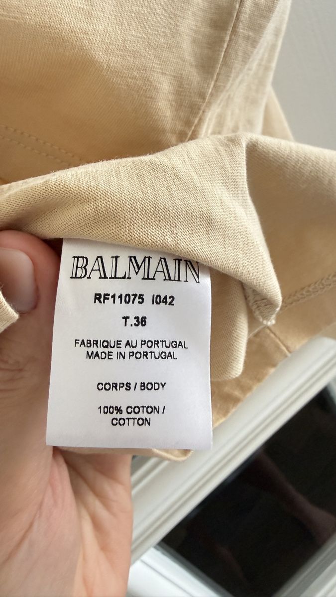 Balmain T-Shirts: Balmain T-shirt 36 – Gebraucht aus geneve von gro_7mmx 4