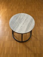 Couchtisch mit Echtsteinplatte – hochwertig & modern