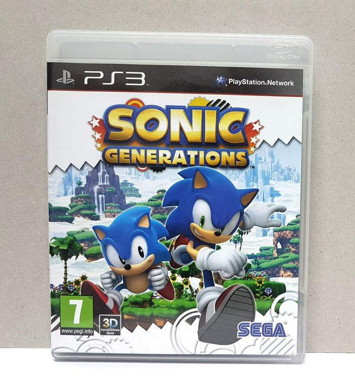 Sonic Generations zwei Sonics zwei Spiele in einem PS3 | Kaufen auf Ricardo