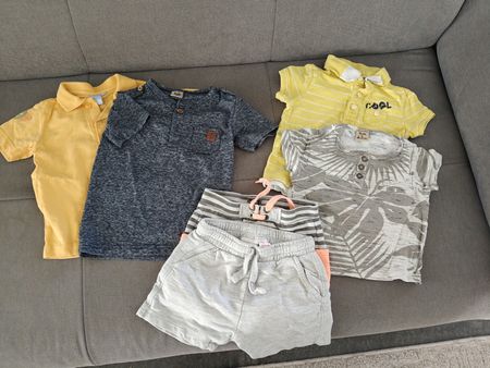 Lot 4 T-shirts et 2shorts bébé garçon été 18 mois Disney 🍟