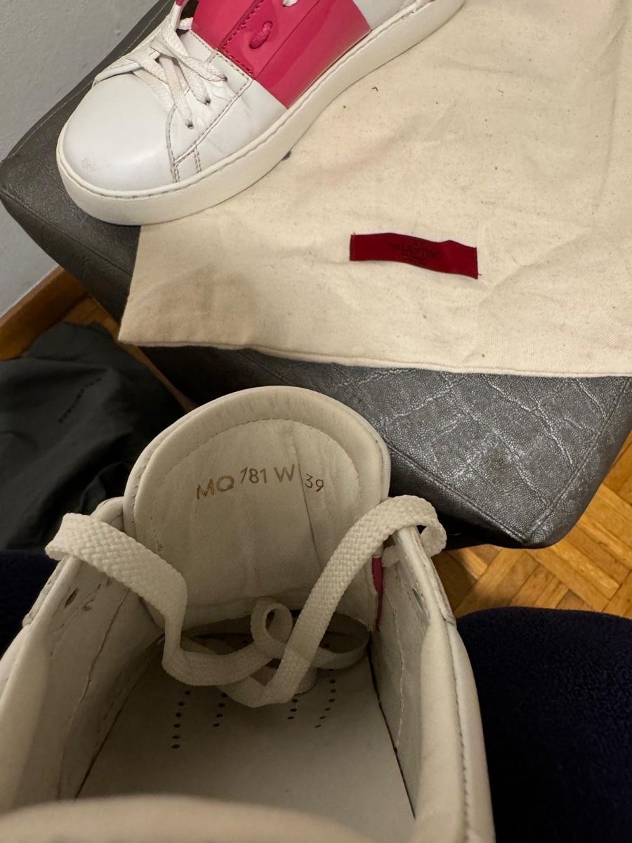 Valentino Scarpe da donna: Baskets Valentino Rose/Blanc – Usato da Chêne-Bougeries venduto da sor_9rzp 2