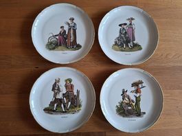 4 Suisse Langenthal Teller