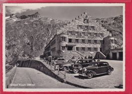 GRIMSEL HOSPIZ MIT AUTOS, 4.9.1948