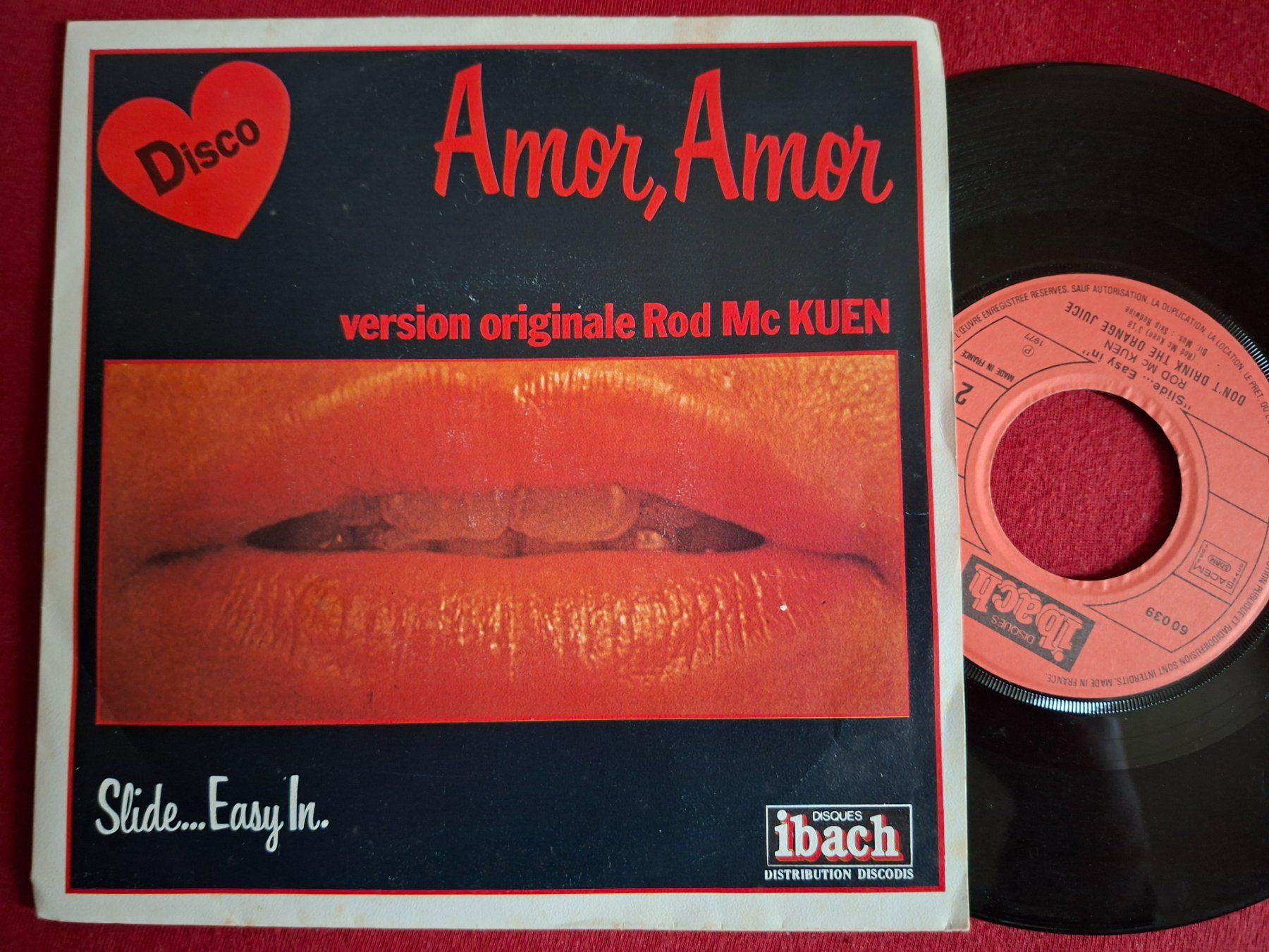 Dischi in vinile: Vinyl 7" Single Amor Amor – Usato da Burg AG venduto da ..machine_rec..