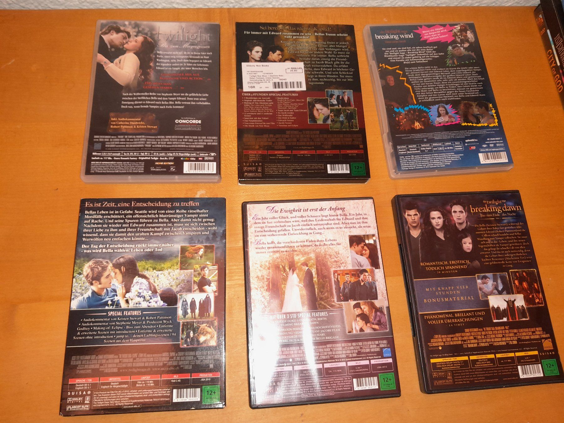 Tutti i DVDs: Twilight Biss-Saga - DVD – Usato da Steffisburg venduto da FutureOne 1