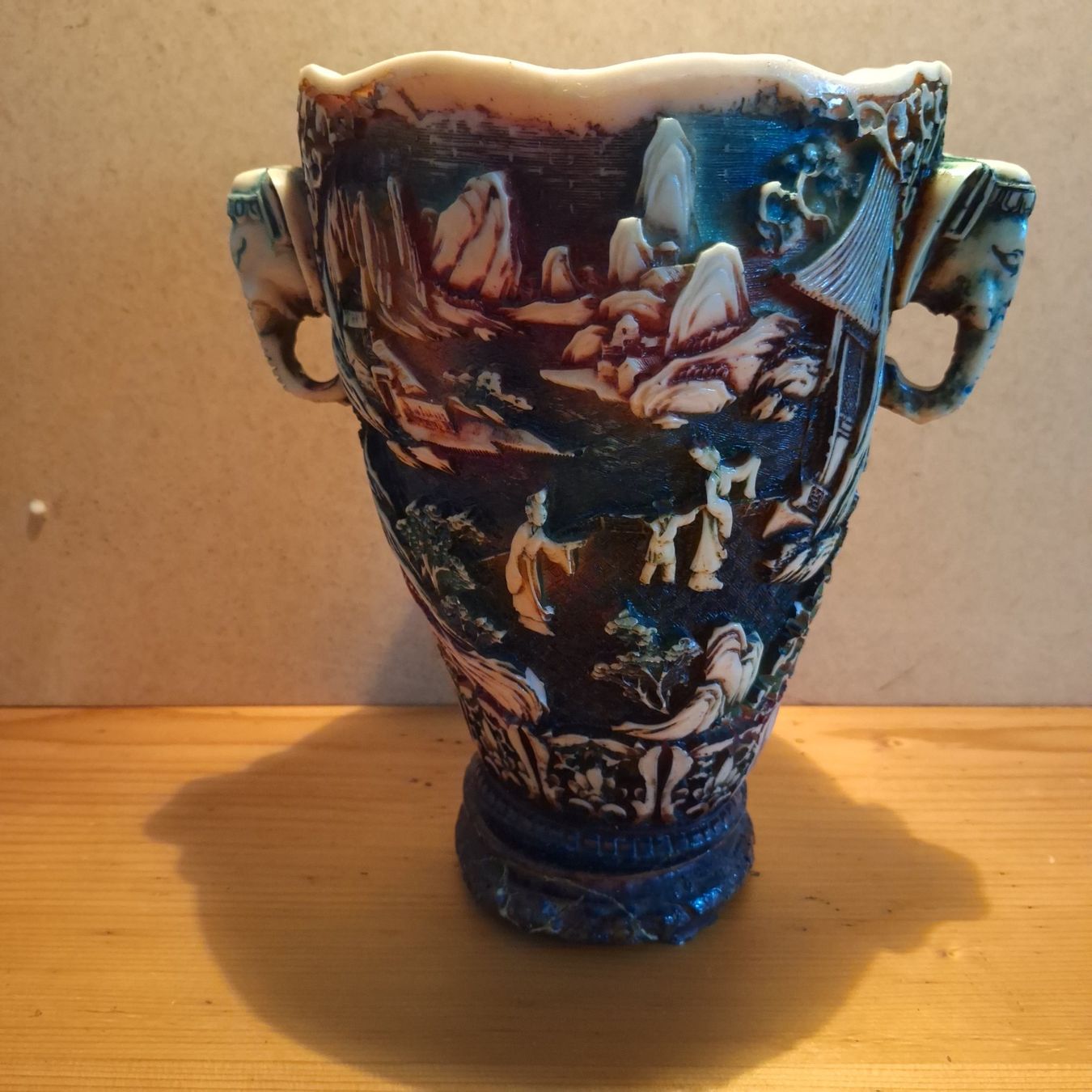 Vasen & Gefässe: Asiatische, schwere, grosse Vase, Deko – Gebraucht aus Winterthur von Goldpipau 3
