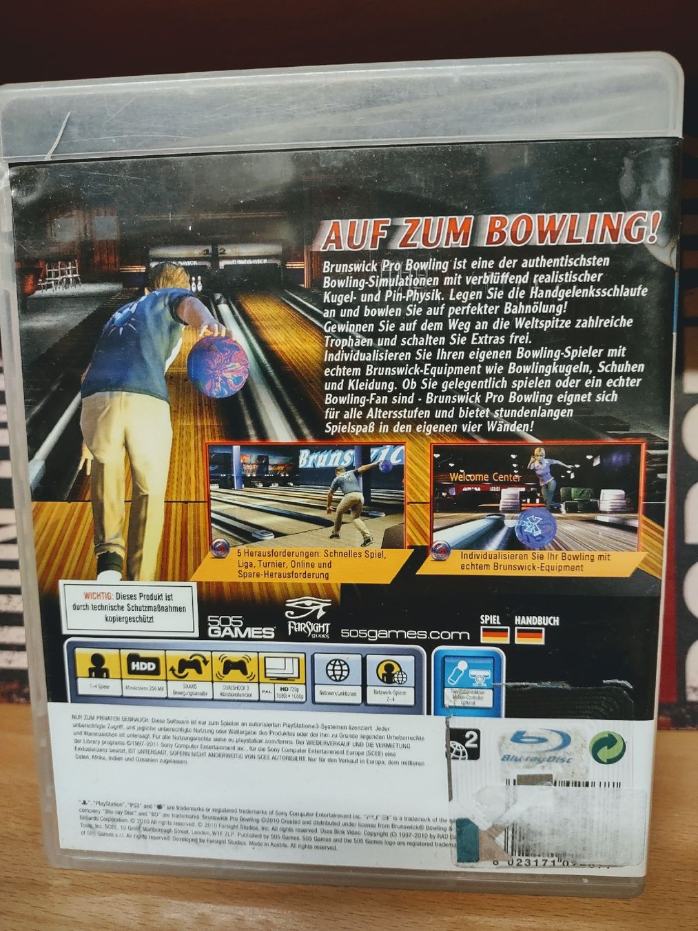 Sony Giochi: Brunswick Pro Bowling PS3 - Jeu de Sport – Usato da fribourg venduto da GameSpot 1