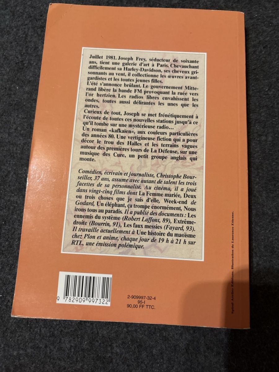 Libri: Livre en Français "Message Reçu" de Christophe Bourseiller  – Usato da Ste- Croix venduto da boutondor64 2