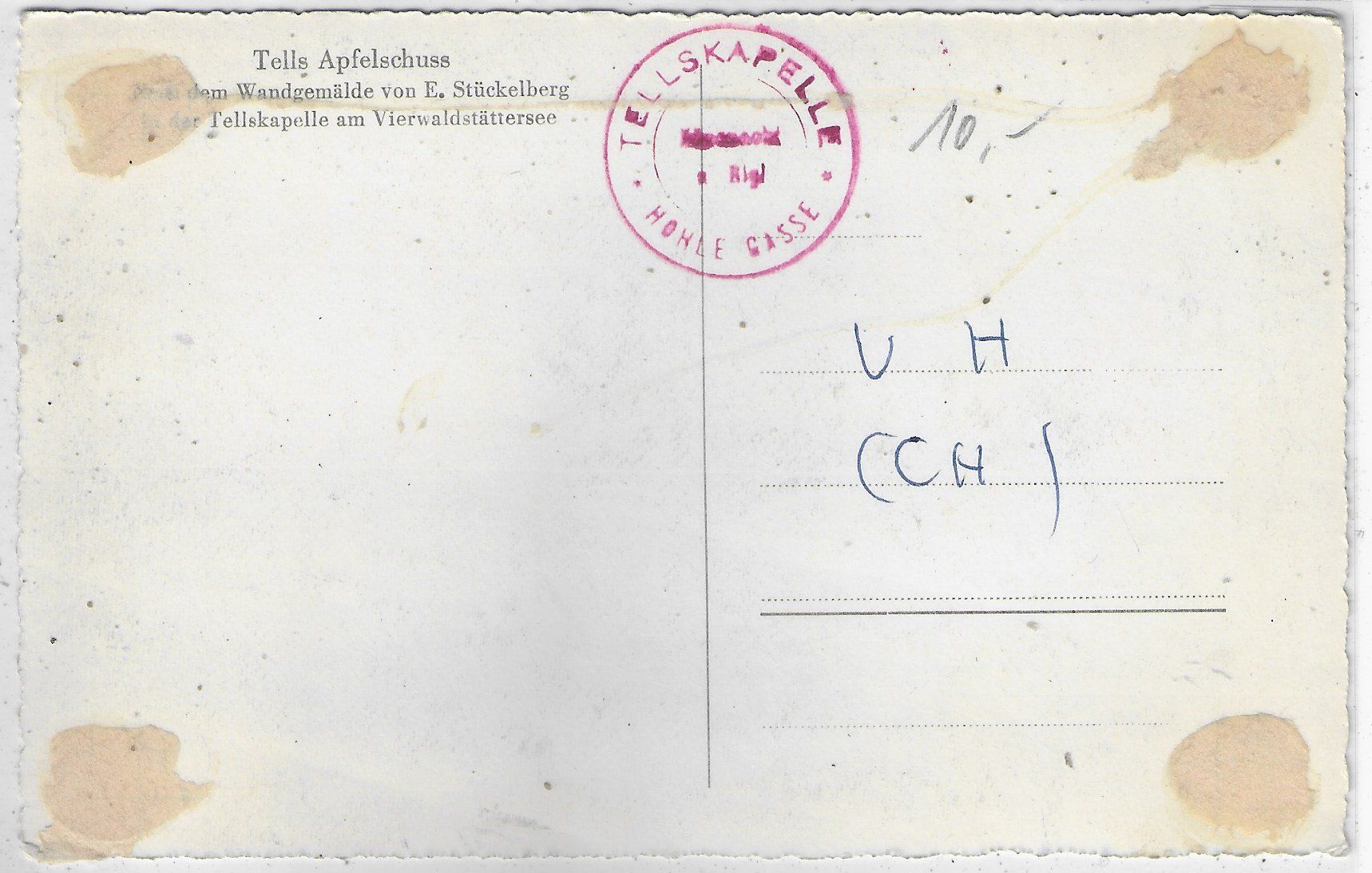 Cartes postales: Tells Apfelschuss – D'occasion à Ettingen par Kartenplanet 1
