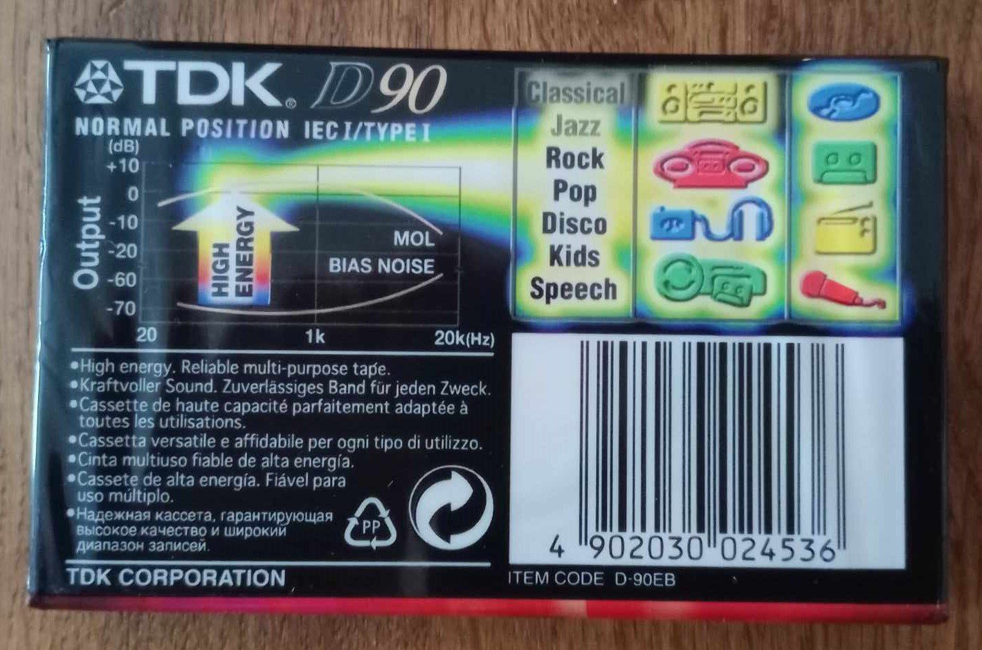 Musicassette: TDK D-90 - cassette MC /  scellées – Usato da Le Locle venduto da borgespatricia 3