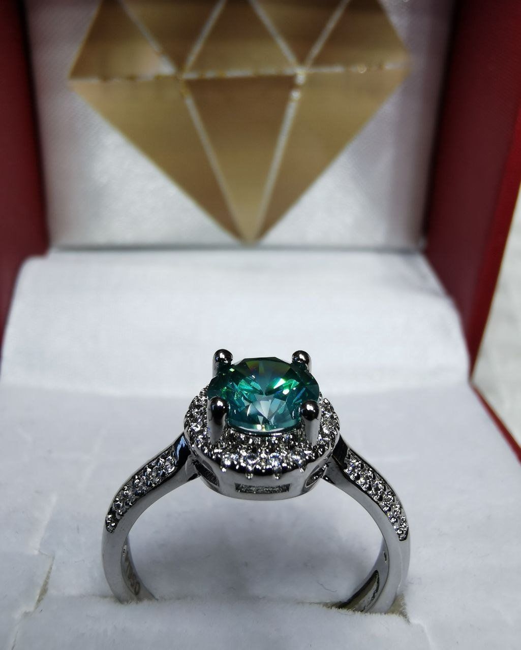 Anelli: Bague avec zircons – Nuovo e nell'imballaggio originale da Reconvilier venduto da Tsma67 8