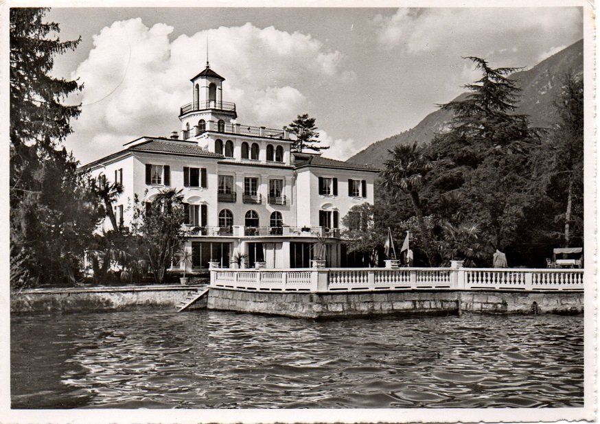 Ansichtskarten: MELIDE La Romantica La Villa au bord du Lac – Gebraucht aus Jona von philajona