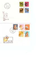 FDC - Enveloppes 1er jour - Pro Juventute - Lot 35
