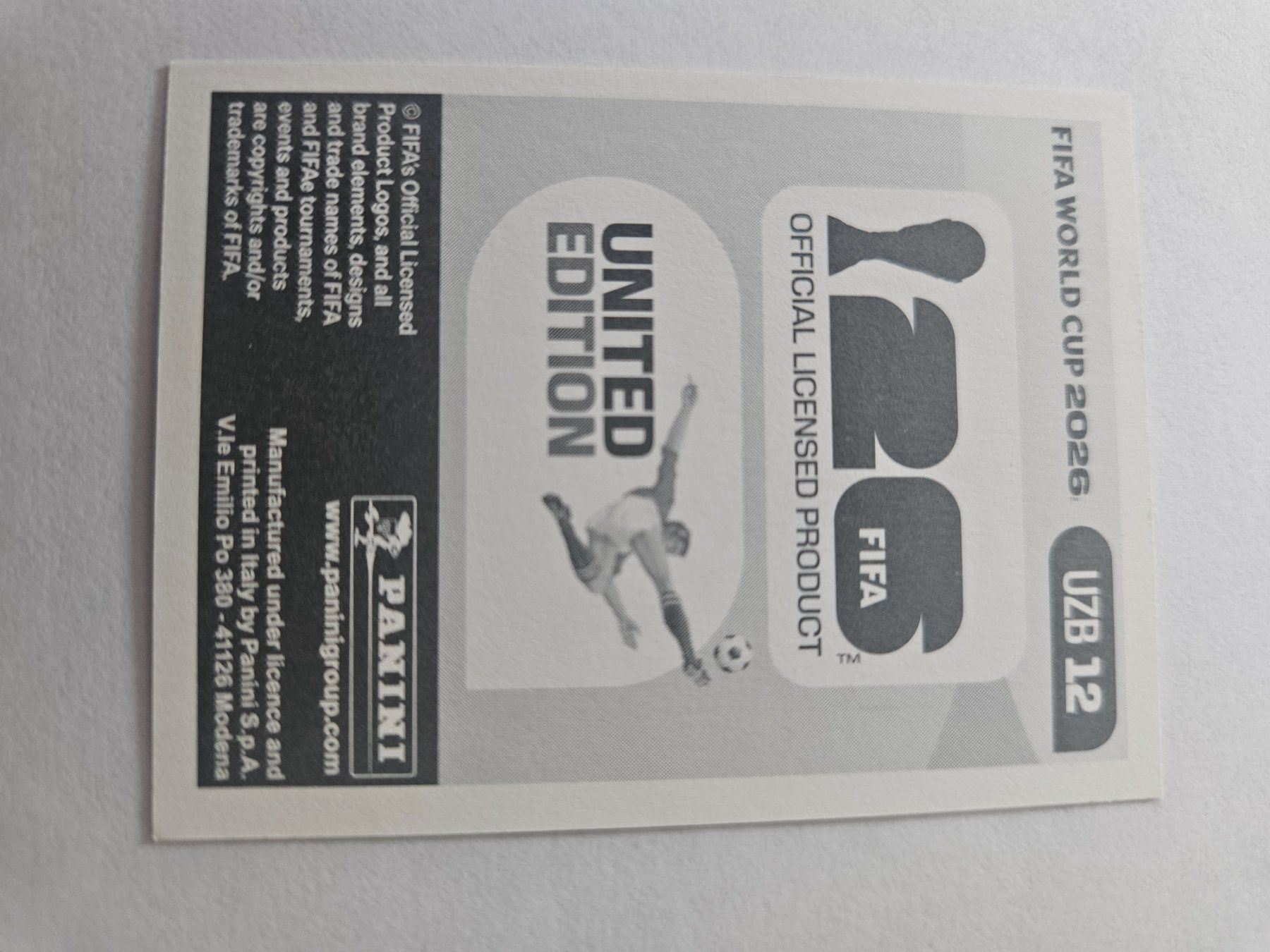 Panini Sammelbilder & Trading cards: UZB12 – Gebraucht aus Würenlingen von Dinli 1