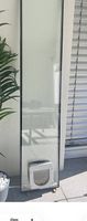 Katzenglas Zuschnitt Standart (ca. 40x192) inkl. Katzentürli