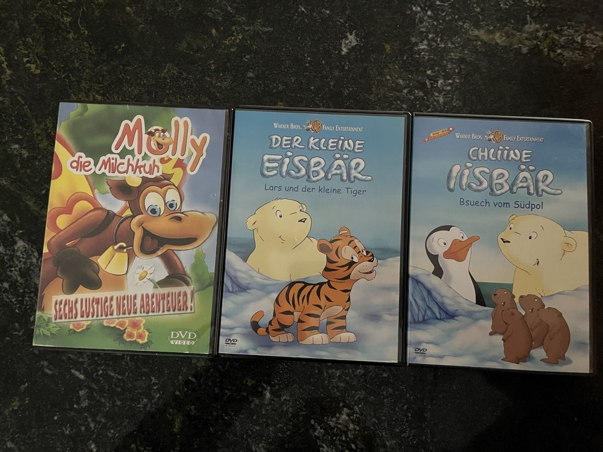 Tutti i DVDs: DVD Set für Kinder: Molly, Eisbär – Usato da winterthur venduto da melifera