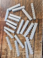 lego 3008 lot de 20 pièces Light Bluish Gray Brick 1 x 8