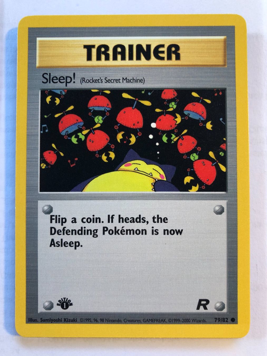 Carte collezionabili: Sleep! 1st Team Rocket - MINT - ab 1.- – Usato da Giubiasco venduto da dan_pr8b