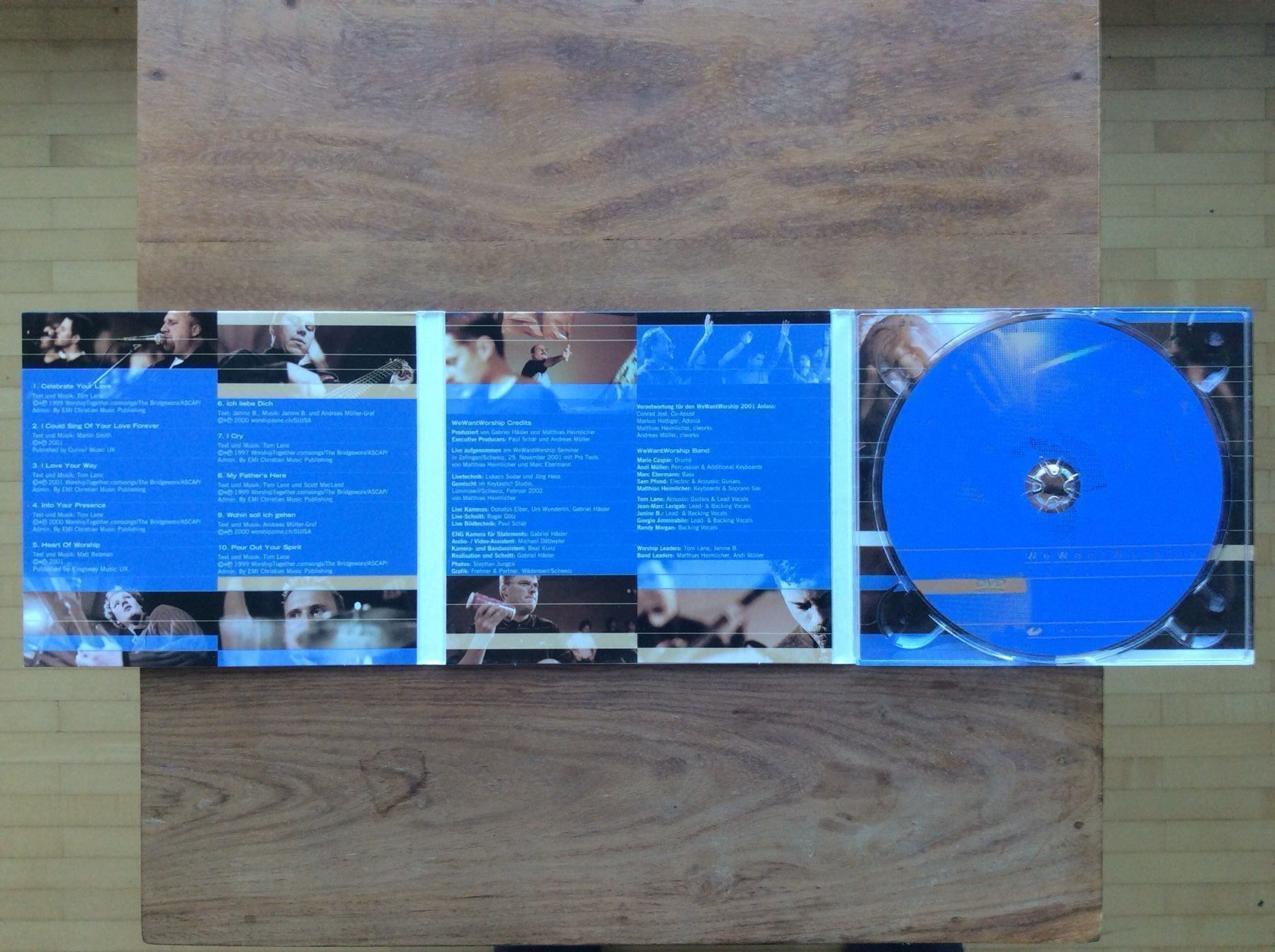 Alle DVDs: DVD WeWantWorship 2001 – Gebraucht aus Horgen von flyingpenguin2000 2