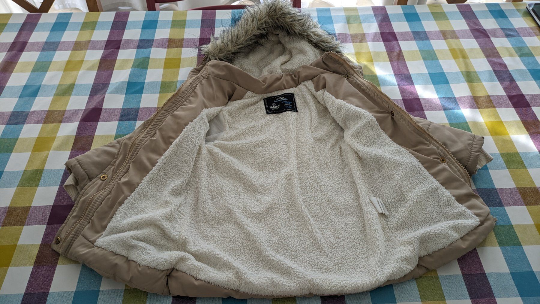 Giacche & Cappotti: Wunderschöne Jacke von TIAMO  mit Teddyfutter - 92/98 – Usato da Staufen venduto da Fleby84 4