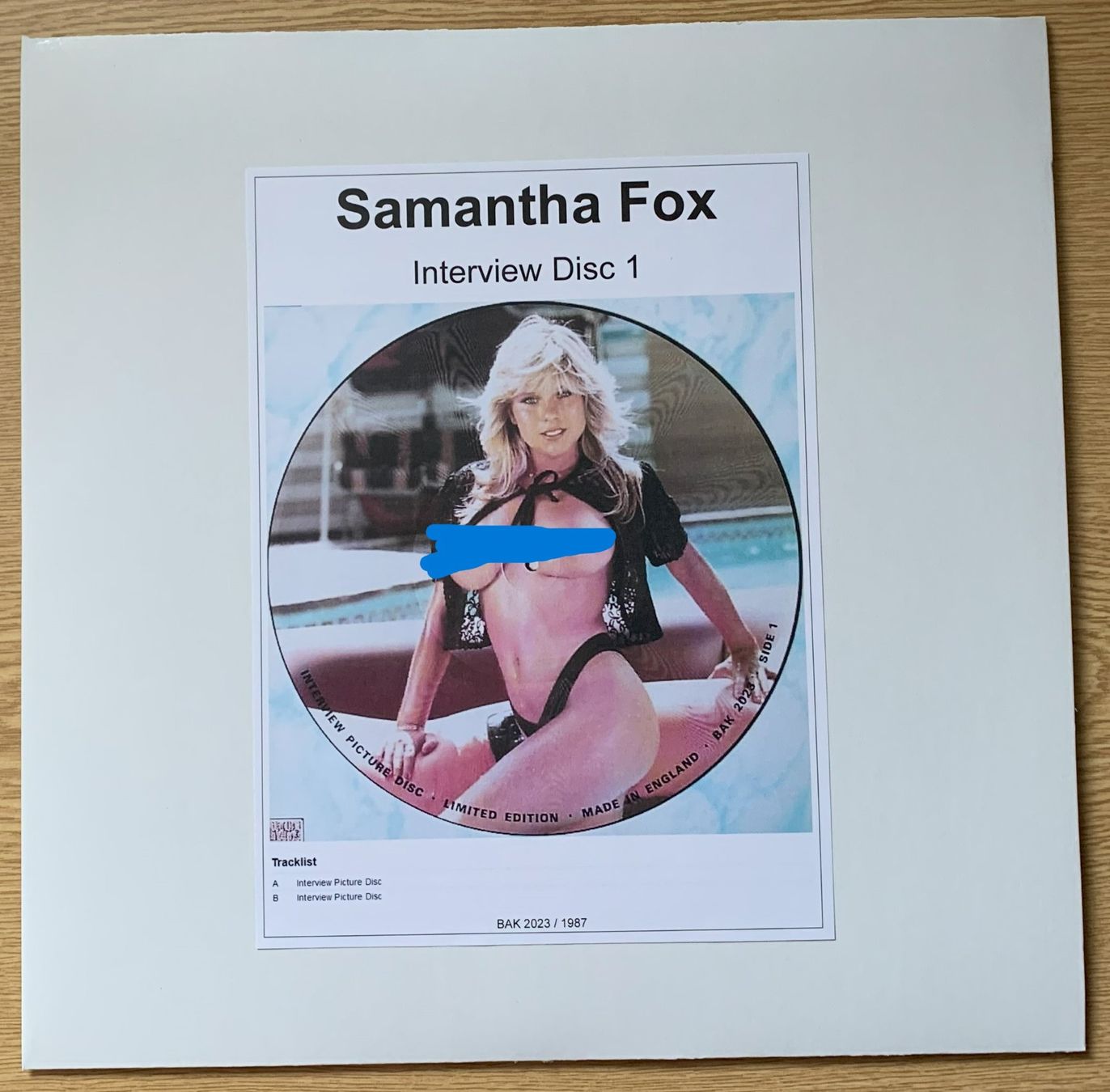 Vinyles: 3x Samantha Fox Picture Disc Interview – D'occasion à Hunzenschwil par  2