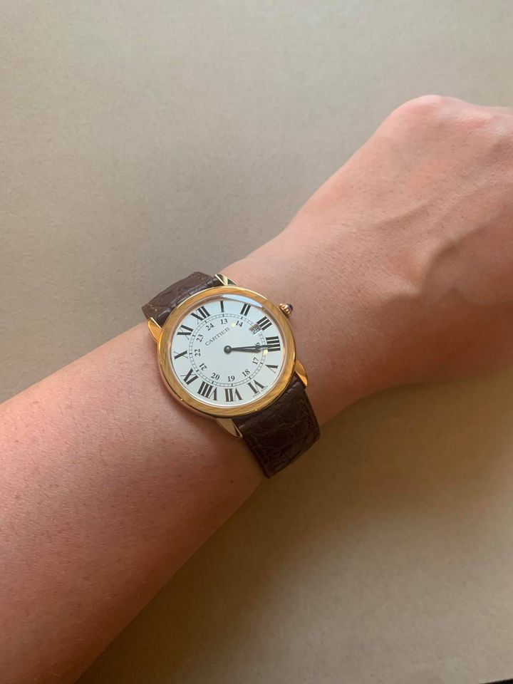 Cartier Orologi: Cartier Ronde Solo – Nuovo e nell'imballaggio originale da Triesen venduto da hor_6kx9 4