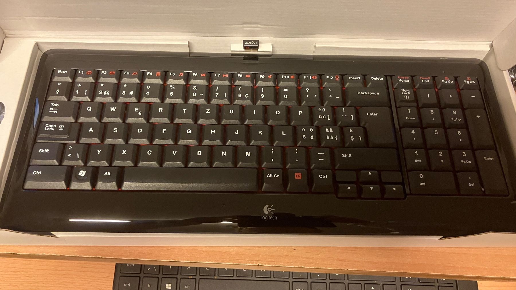 Logitech Tastiere: Logitech wireless Keyboard k340 – Nuovo e nell'imballaggio originale da Ovronnaz venduto da LesBidochons 2