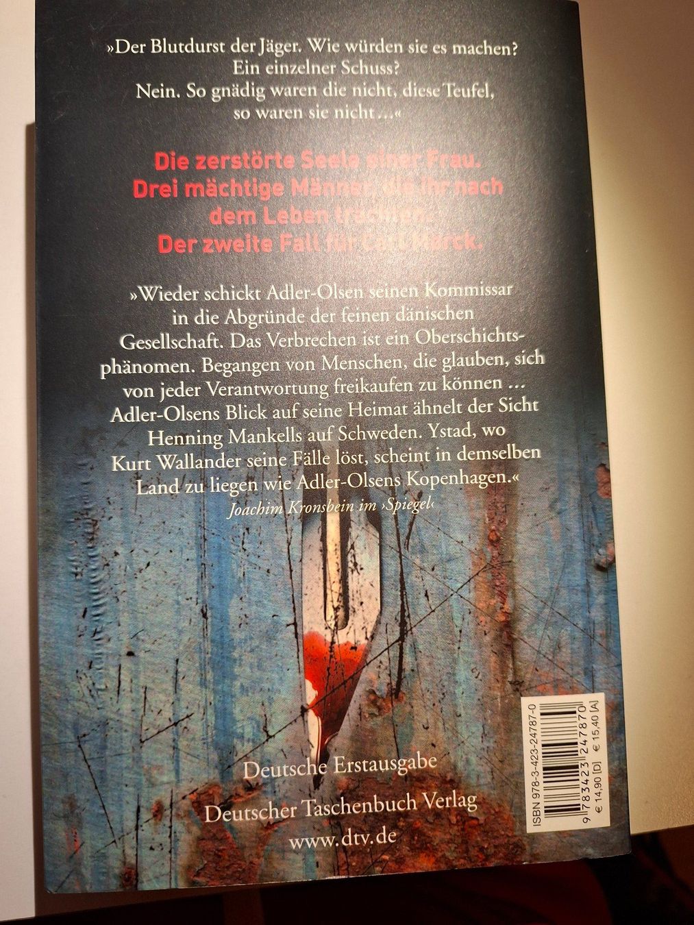 Libri: Adler-Olsen "Schändung", Thriller – Usato da Dietikon venduto da Buchantiqdietikon 1
