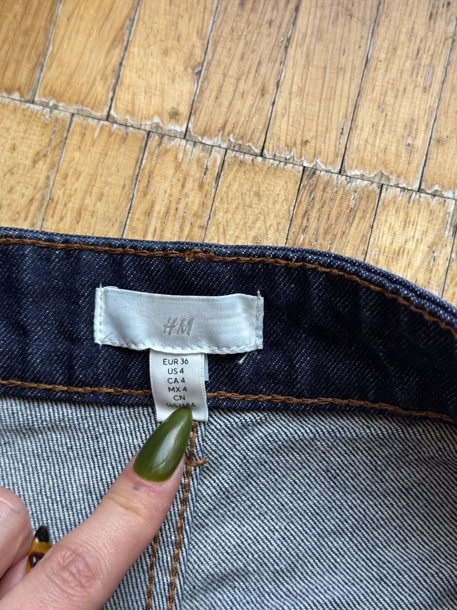 H&M Jeans: Wide Leg Jeans, Dark Wash, Size 36 – Gebraucht aus Effretikon von expiredrice 2