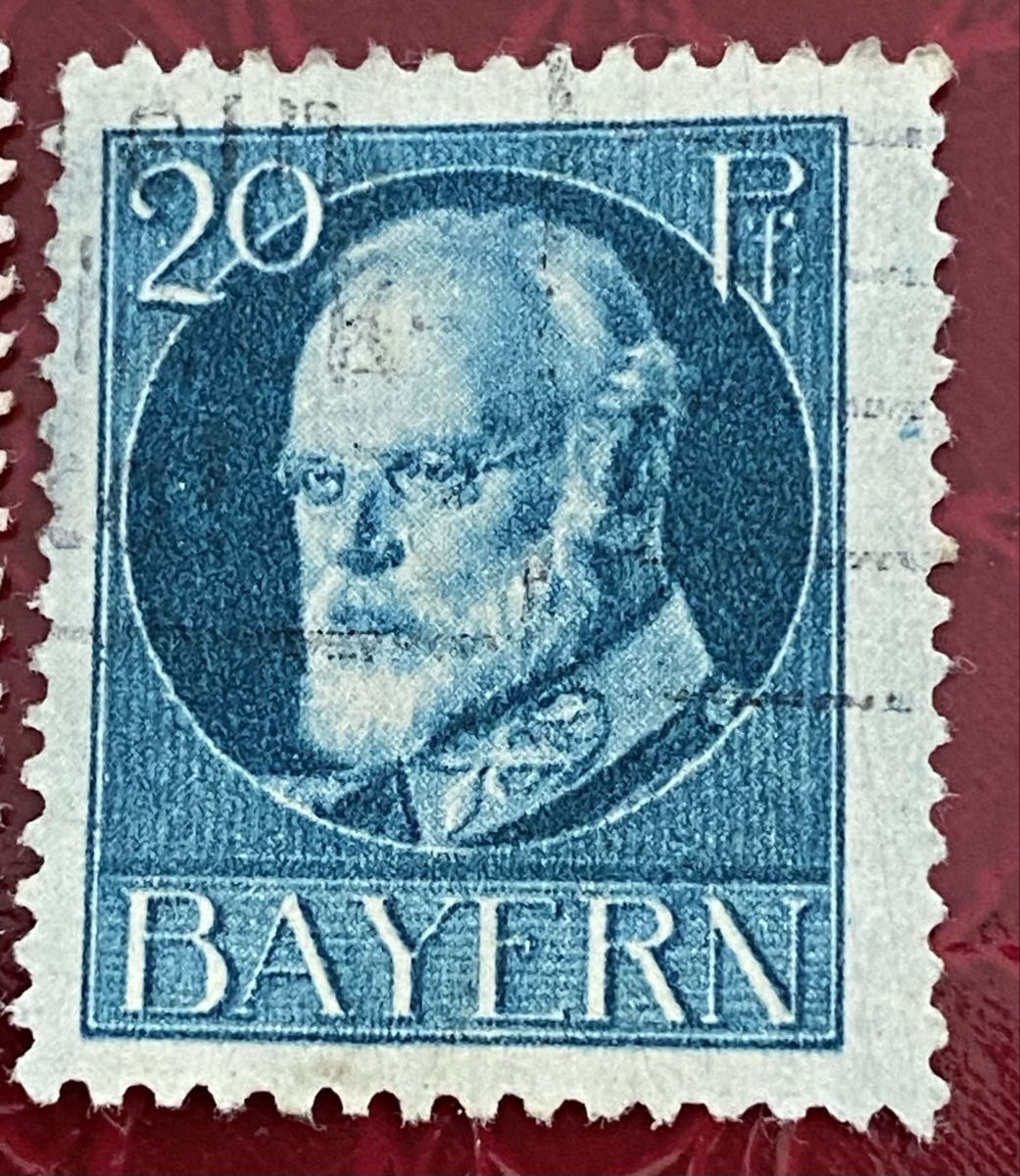 Alle Briefmarken: Timbres Bayern - Allemagne – Gebraucht aus Petit-Lancy von Solcarm 3