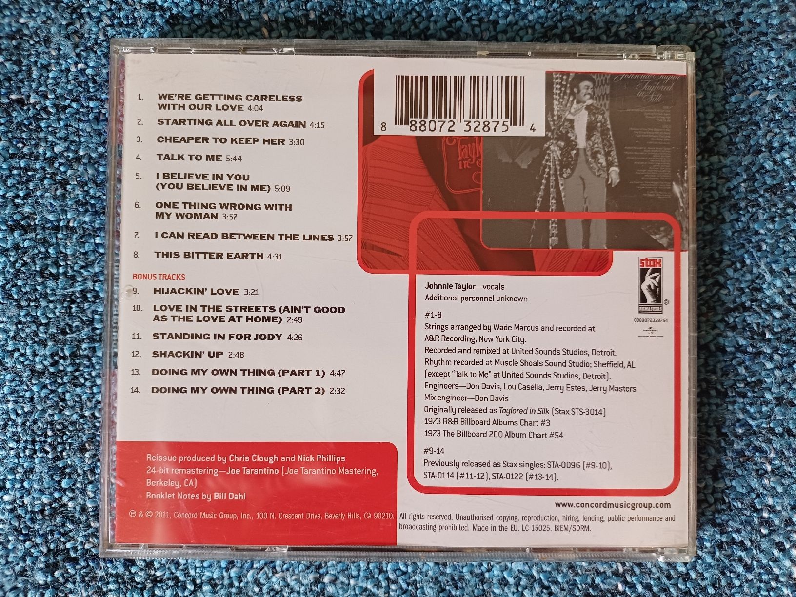 CDs: Johnnie Taylor "Taylored in Silk" CD – Gebraucht aus Begnins von Drastic-Sound 1