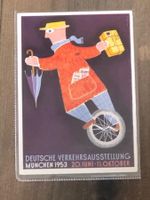 Sonderkarte mit TOP-Frankatur 1953