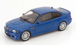 BMW M3 Coupé E46 2000-2006 blau               1:18 von NOREV