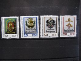 DDR 1990 Posthausschilder  **