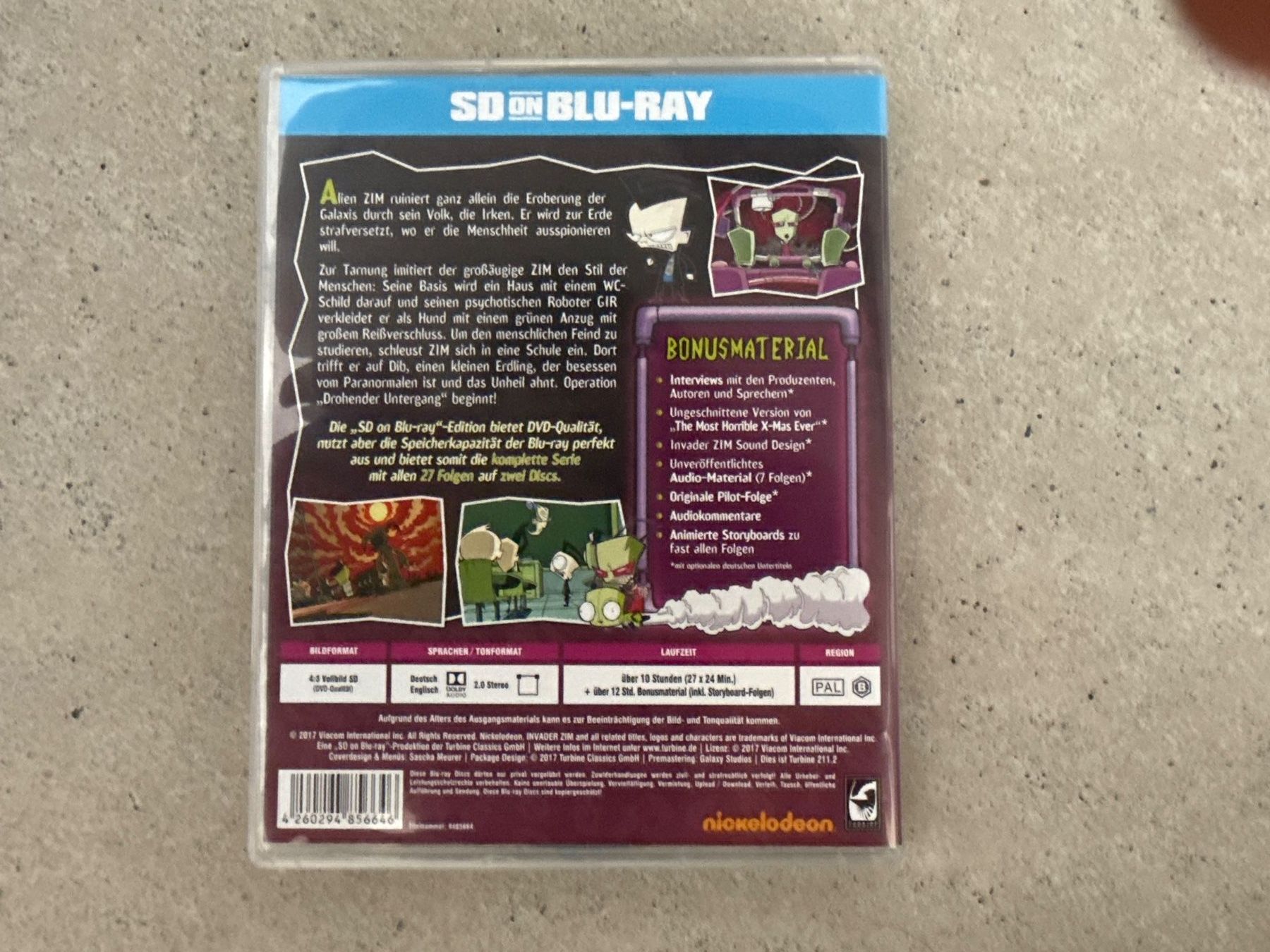 Tutti i DVDs: Invader ZIM - Komplette Serie – Usato da Buchen im Prättigau venduto da dideldu 1