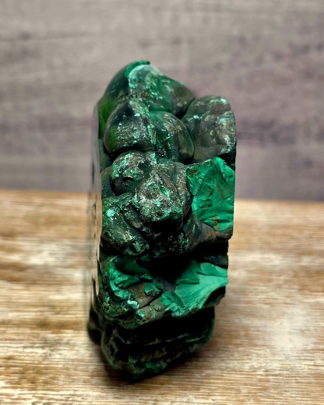 Minerali & Pietre curative: Top Malachit Stufe 335g – Nuovo e nell'imballaggio originale da Matzingen venduto da Shay_Crystalz 1