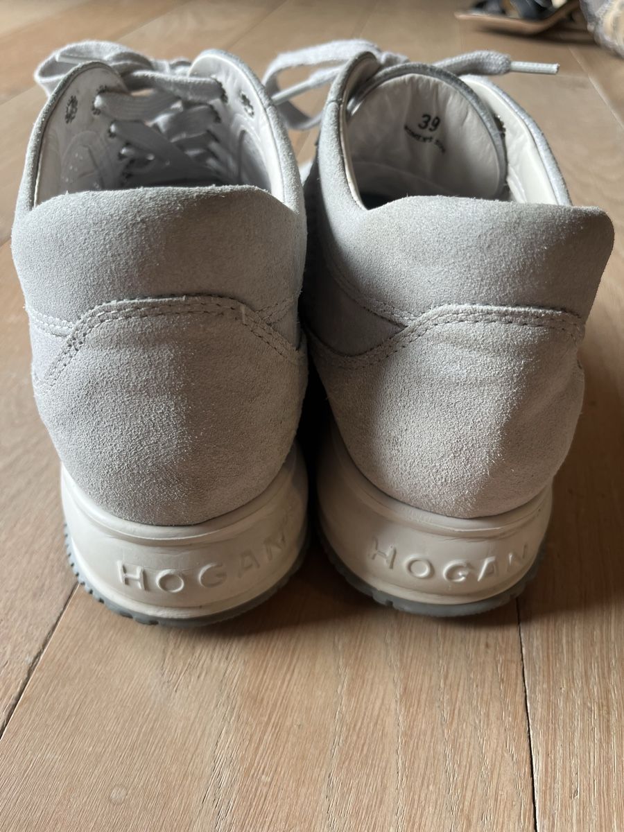 Hogan Scarpe da donna: Hogan Sneaker Hellgrau/blau Gr. 39 – Usato da Zürich venduto da ghome 4