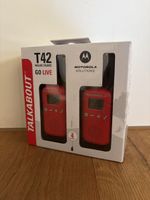Motorola Talkabout T42 Walkie-Talkies rot 2er Set Neu