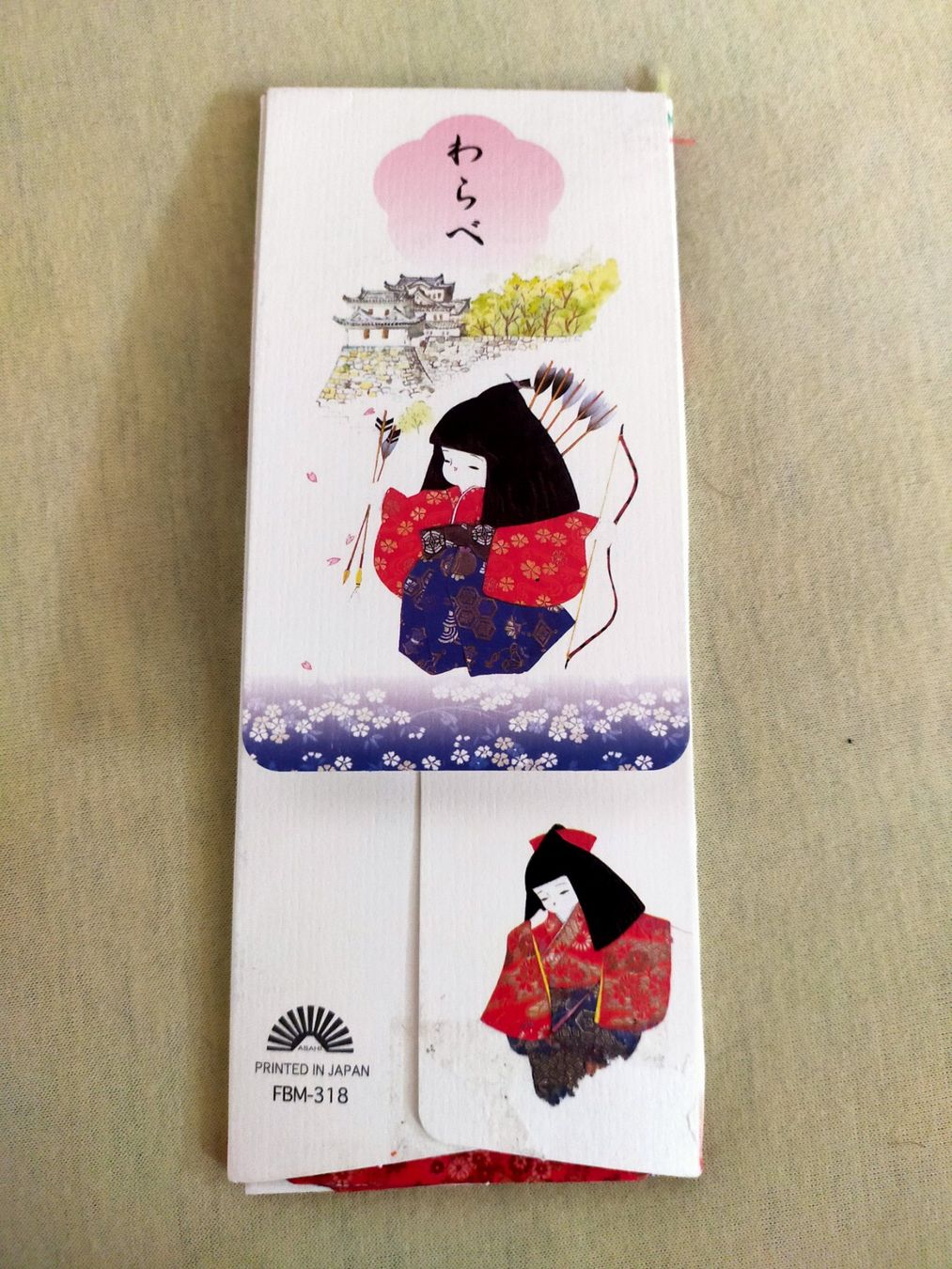 Altre raccolte & rarità: 5 schöne Buch Zeichen aus Japan – Nuovo (secondo la descrizione) da Vallamand venduto da japan_antik 1