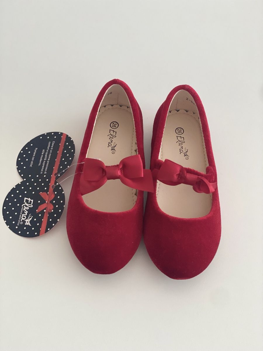 Scarpe per ragazze: Wunderschöne rote Schuhe Gr. 26 - NEU – Nuovo e nell'imballaggio originale da WEINFELDEN venduto da marygloss