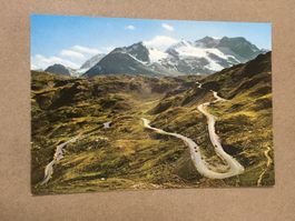 AK Bernina Pass Graubünden Cambrena Gletscher