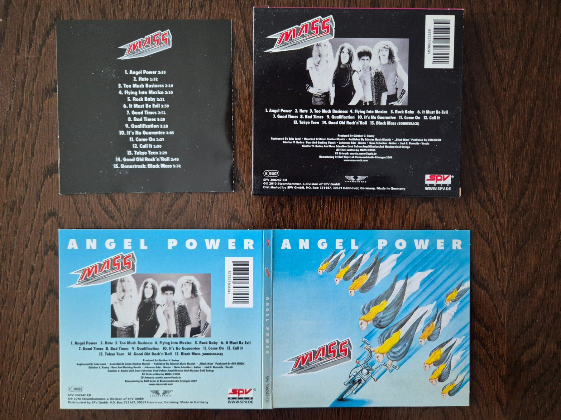 CDs: MASS – ANGEL POWER – Gebraucht aus Ostermundigen von Foghat01 1