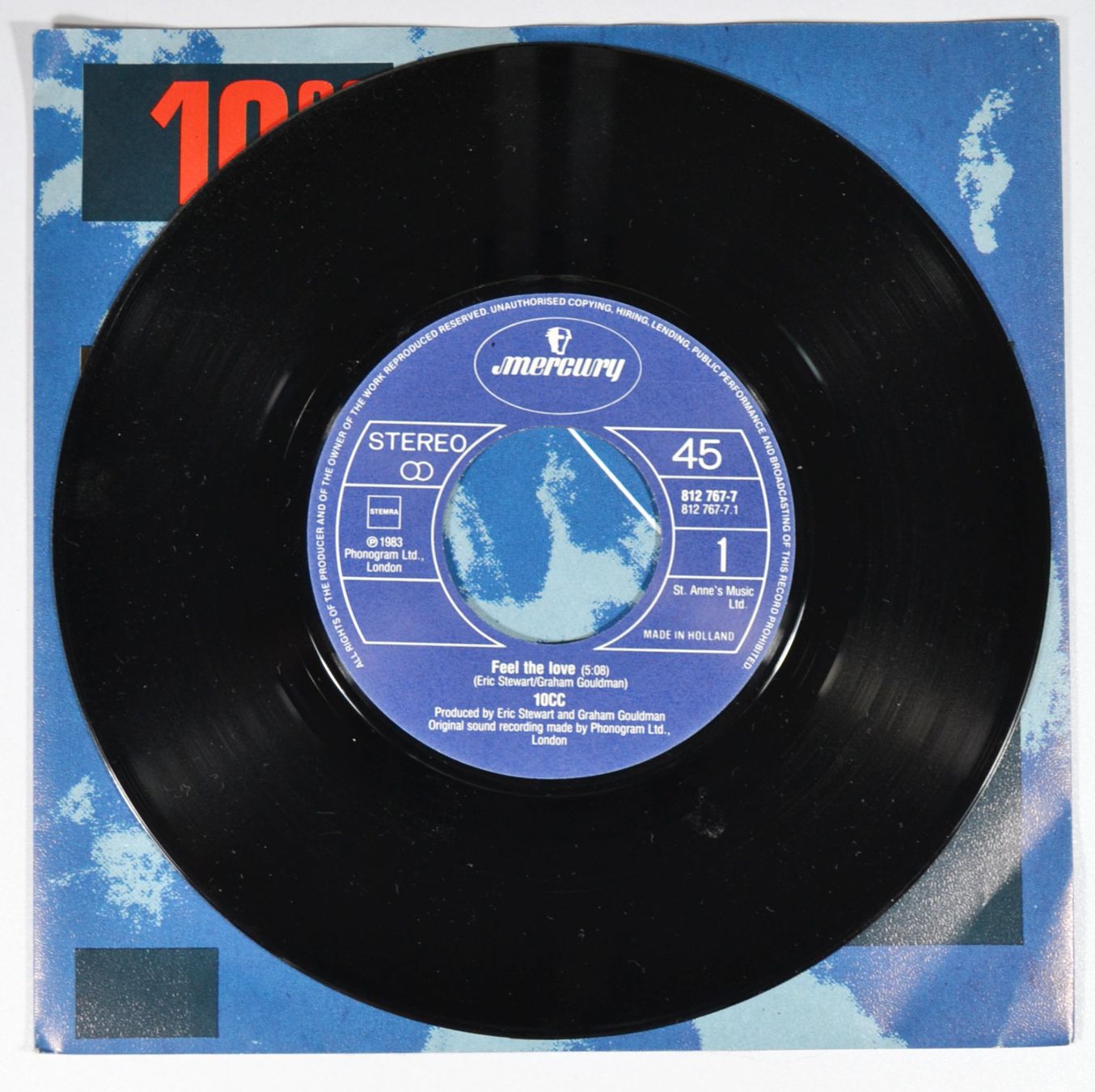 Dischi in vinile: Single: 10CC - Feel The Love – Usato da Frenkendorf venduto da Yard-Sale-2000 1