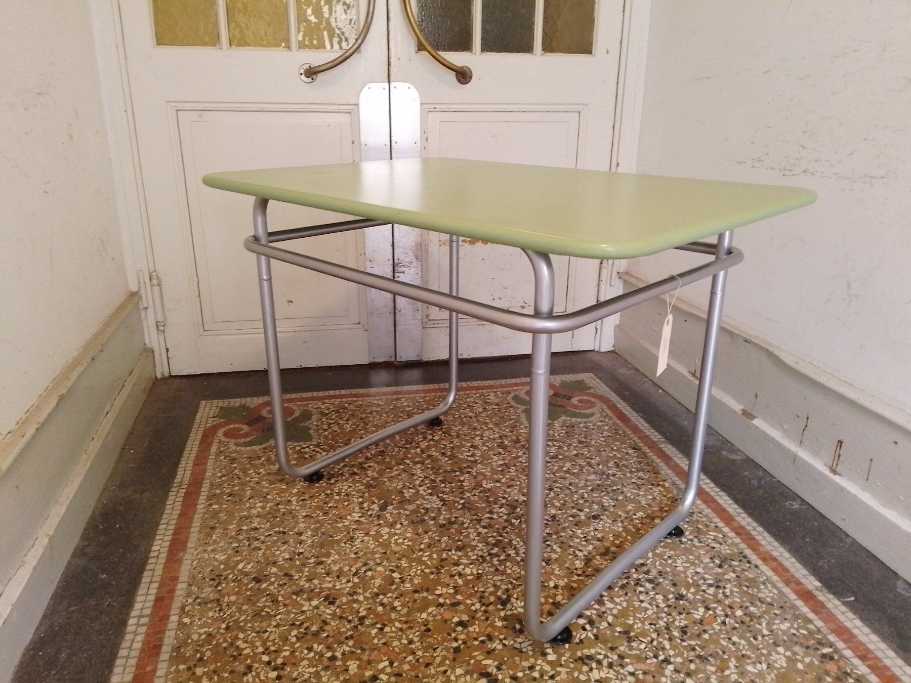 Embru Tables: Ancienne table de jardin Embru restaurée – D'occasion à Biel/Bienne par frenetic 2