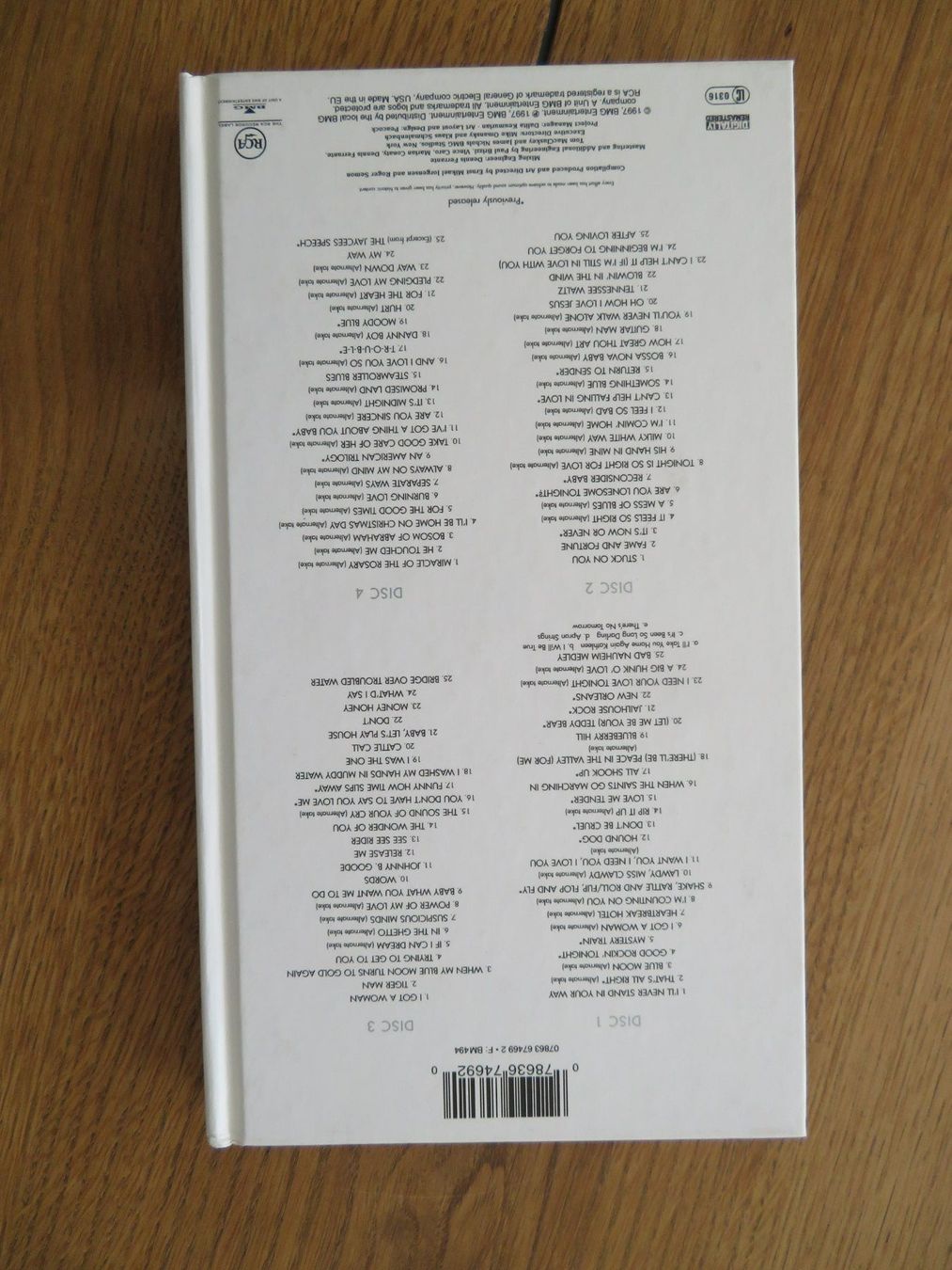 CD: ELVIS 4 CD BOX NEU PLATINUM MIT HEFT – Nuovo e nell'imballaggio originale da Zürich venduto da max_cp5f 1