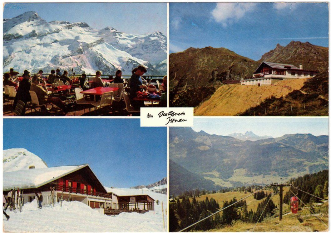 Cartes postales: Les Diablerets - 4 Bild AK Isenau – D'occasion à Binningen par Mountainrider