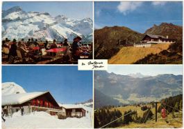 Les Diablerets - 4 Bild AK Isenau