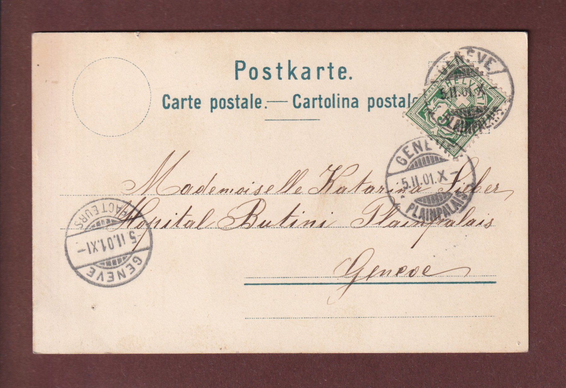 Cartes postales: Château de CHILLON - Bateau CGN - 1901 – D'occasion à Pully par nicecards 1