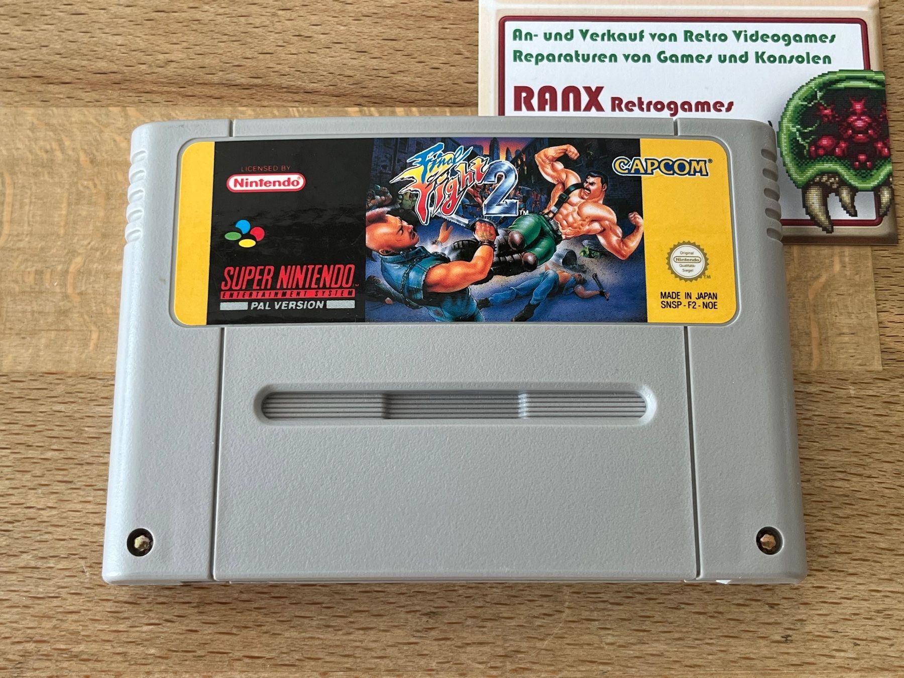 Nintendo Spiele: Final Fight 2, SNES, PAL, Modul, Capcom, original – Gebraucht aus Thalwil von ranx