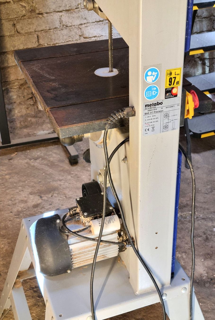 Metabo Scies: Scie à ruban Metabo BAS 317 Precision – D'occasion à Epesses par eric248 2